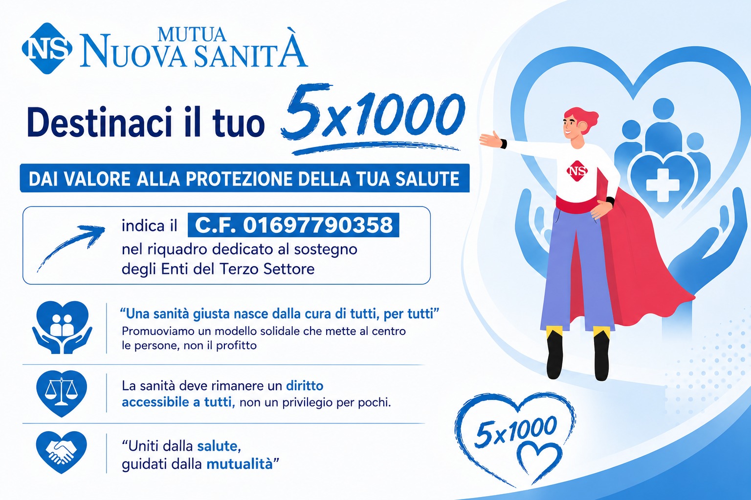 5x1000 Mutua Nuova Sanit&agrave;